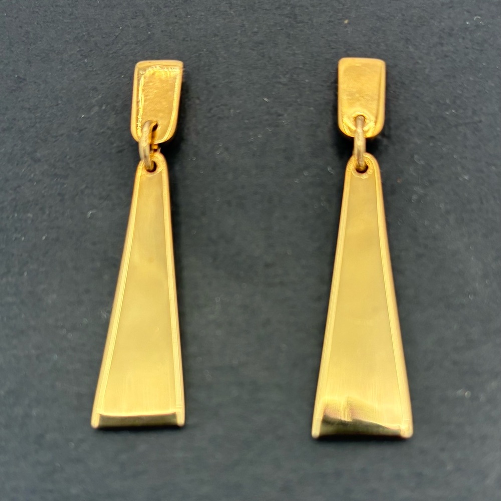 Napier Gold Toned Geometric Earrings